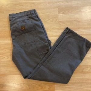 Mens Hiking Carpenter Pants RK Brand Outdoor Utility Cotton Cargo Jeans 38X32